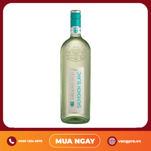 VANG TRẮNG PHÁP GRAND SUD SAUVIGNON BLANC