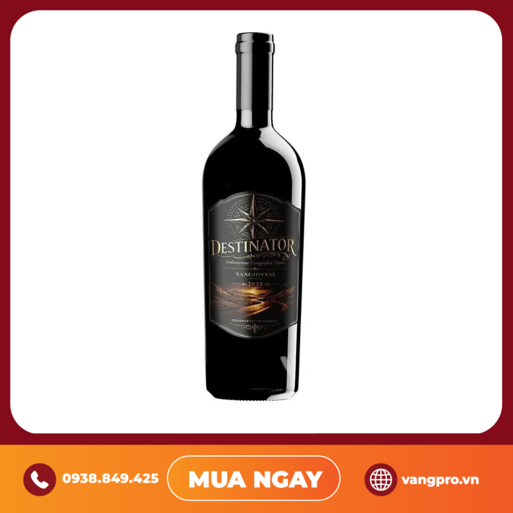 VANG ĐỎ Ý DESTINATOR SANGIOVESE