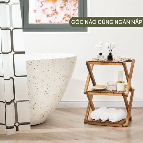  Kệ Dép Xếp Gọn 3 Tầng – 3-Tier Folding Shoe Rack 