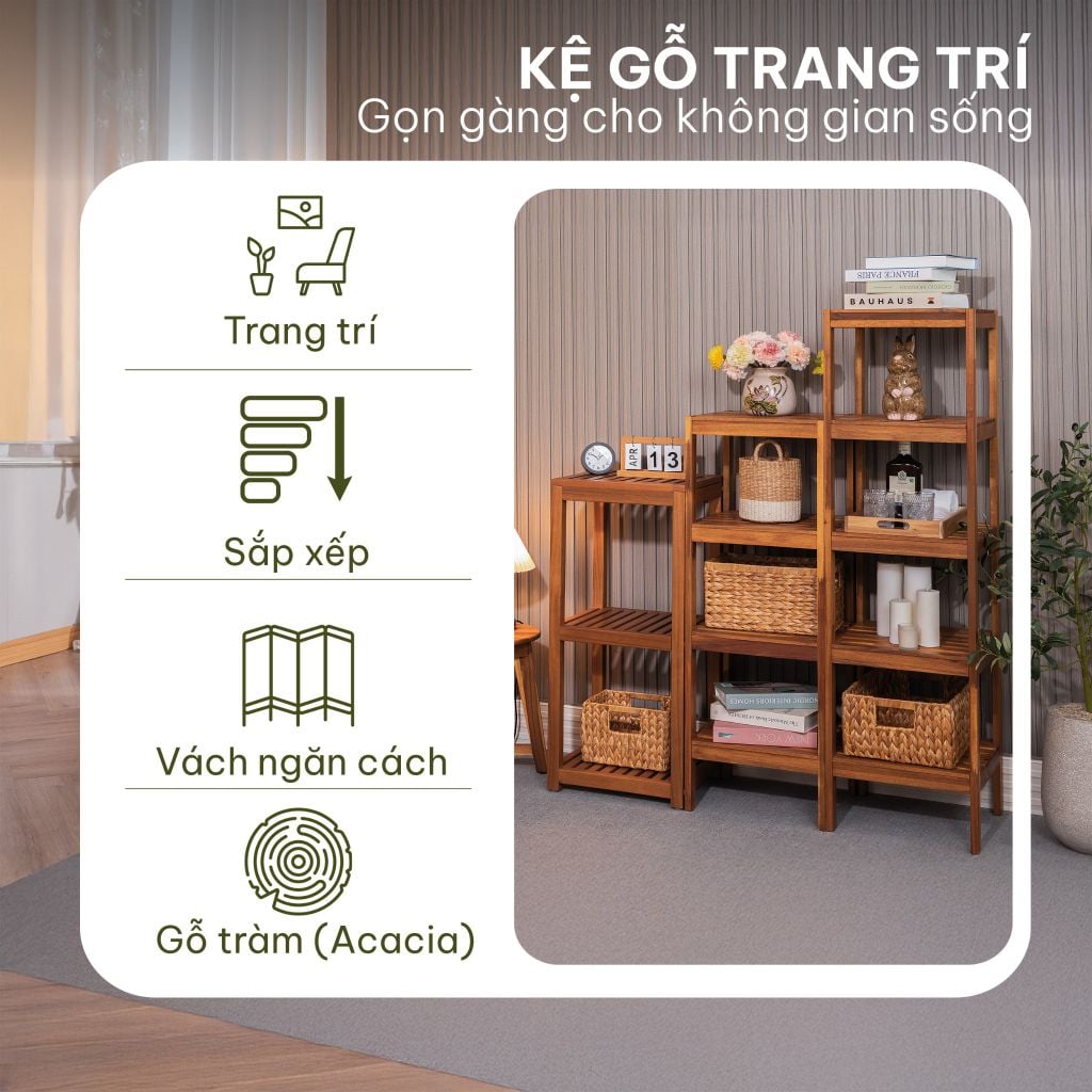 Kệ Góc 5 Tầng - 5-Tier Corner Rack