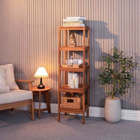  Kệ Góc 5 Tầng - 5-Tier Corner Rack 