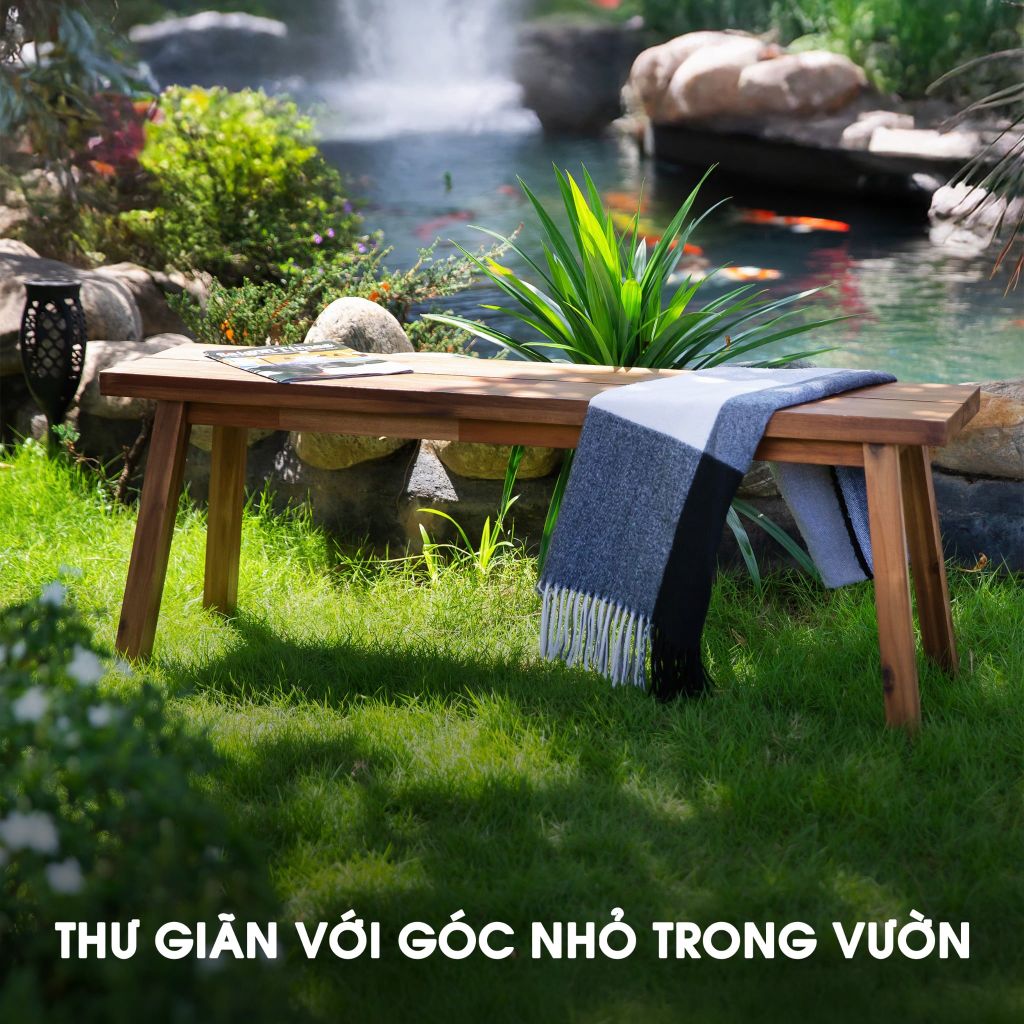 Băng Ghế Dài - Wooden Bench
