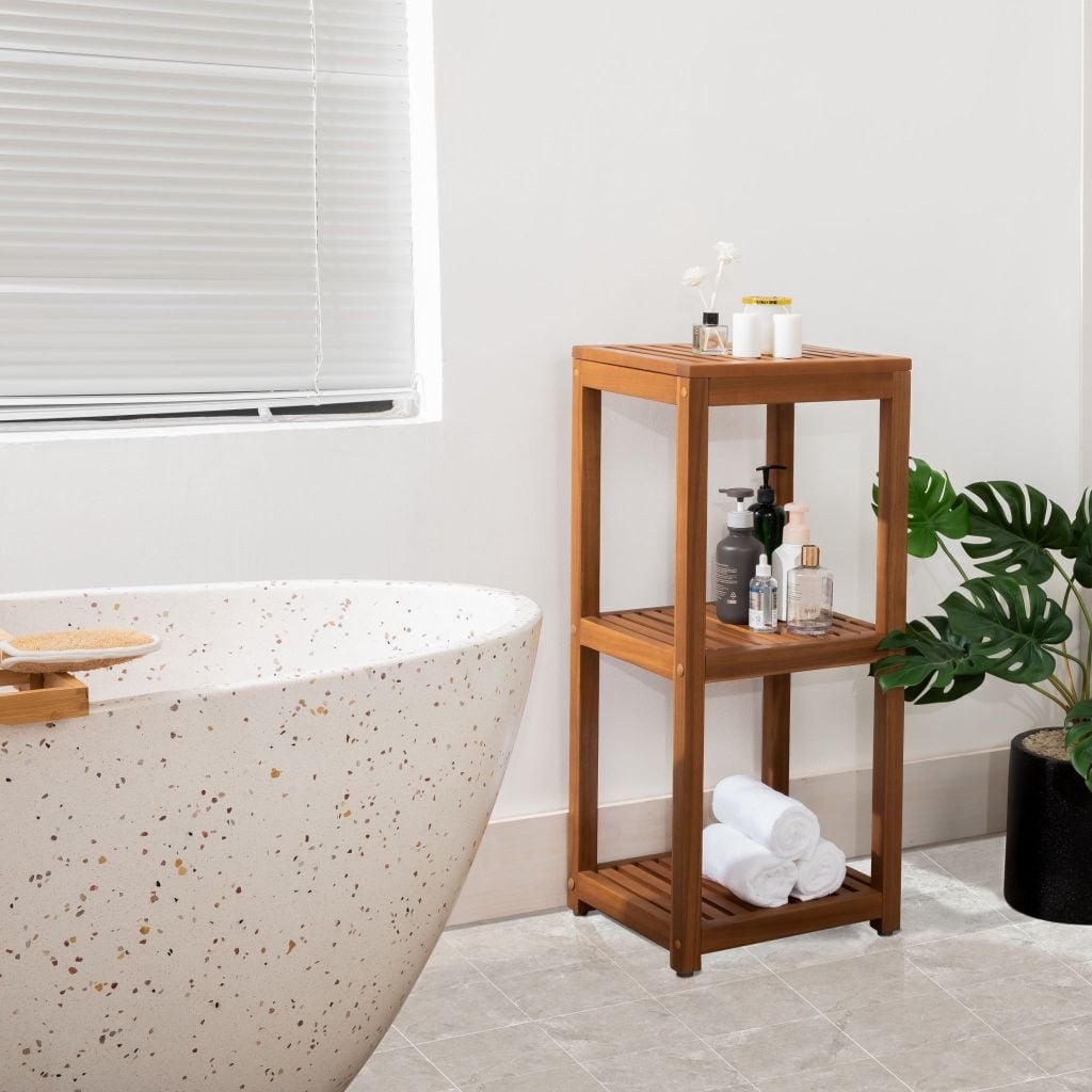 Kệ Góc 3 Tầng - 3-Tier Corner Rack