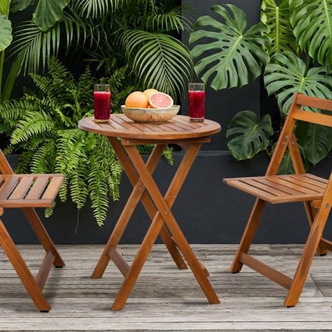Bàn Tròn Gấp Gọn - Patio Table