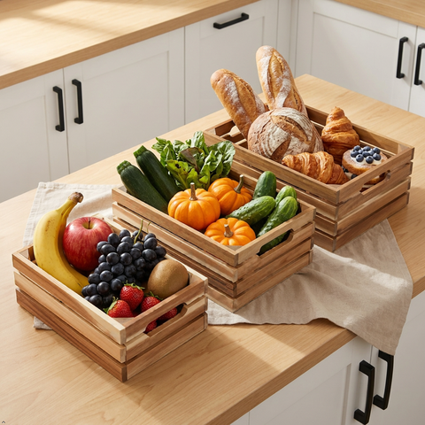  Bộ 3 Rổ Đựng Trái Cây - Breylin Fruit Basket 