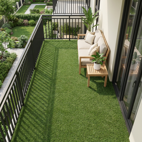  Vỉ Cỏ Lót Sàn - Artificial Grass Floor Decking 