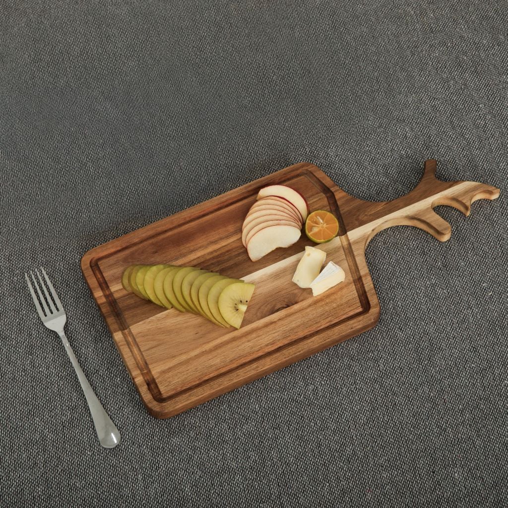 Bộ 2 Thớt Gỗ Sừng Hươu - Deerhorn Chopping Board