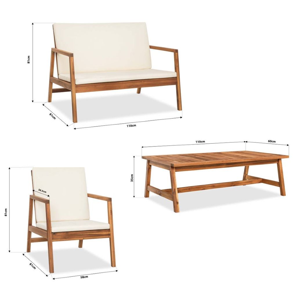 Bộ Bàn Ghế Trà Sofa Gỗ