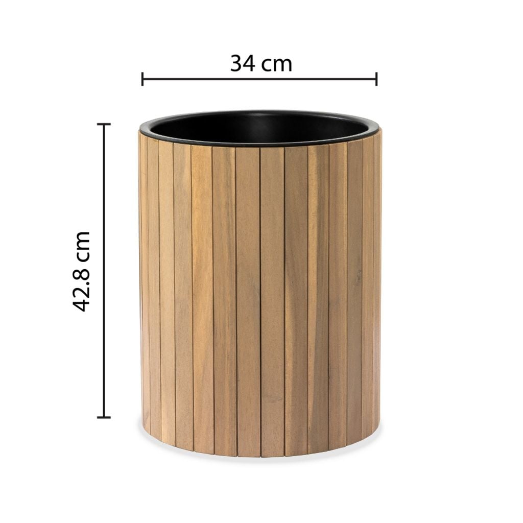 Chậu Trồng Cây Tròn - Cylinder Planter Box
