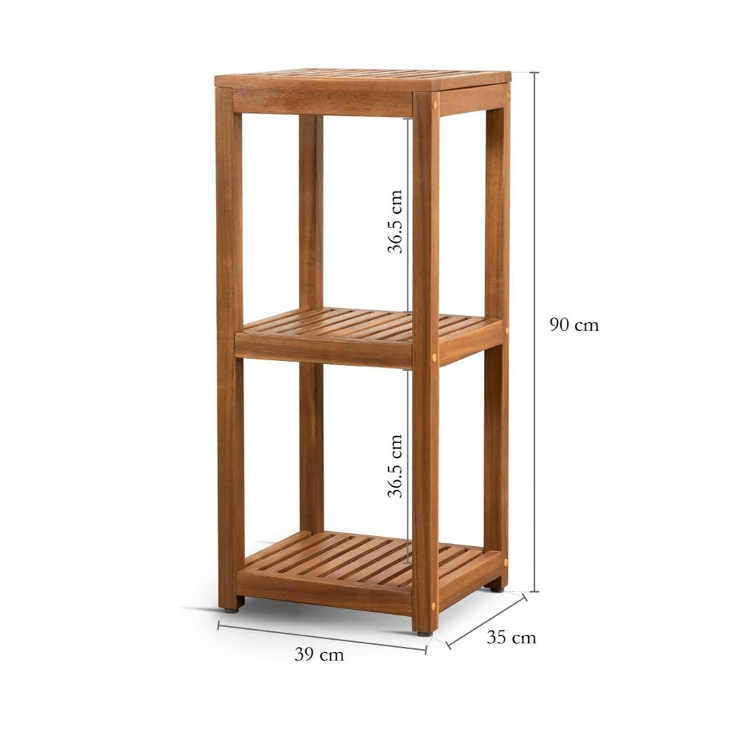 Kệ Góc 3 Tầng - 3-Tier Corner Rack