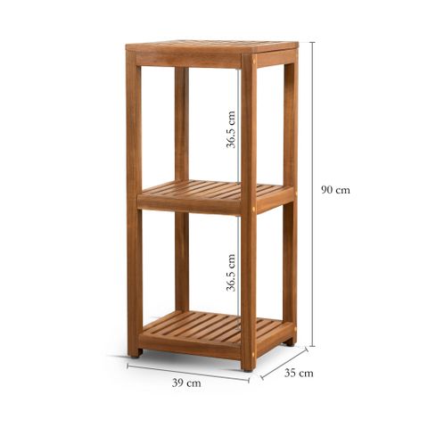  Kệ Góc 3 Tầng - 3-Tier Corner Rack 