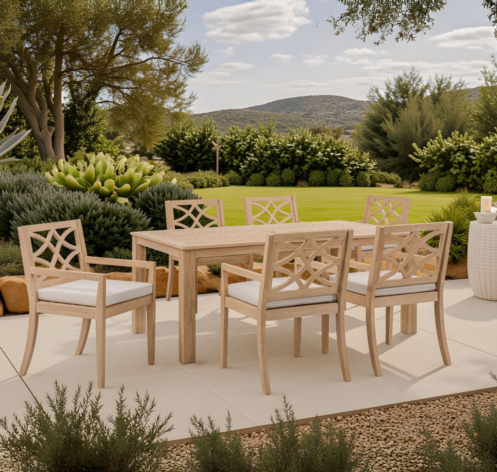 Ghế Tựa Kèm Nệm (Set 2 cái) Ngoài Trời Cao Cấp - Outdoor Dining Chair ( Set of 2)