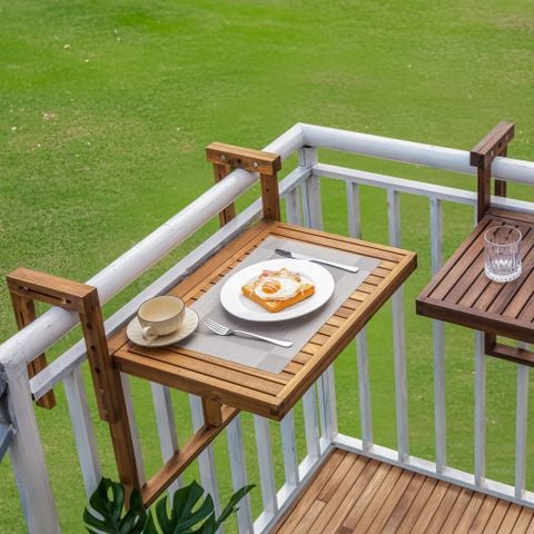  Bàn Gắn Lan Can Flora – Flora Edge Table 