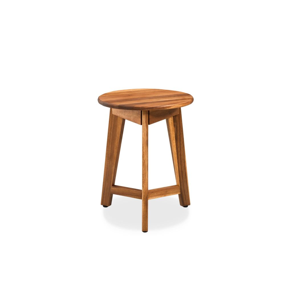 Bàn Trà Tròn Gỗ Flora – Flora Side Table