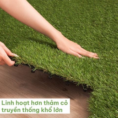  Vỉ Cỏ Lót Sàn - Artificial Grass Floor Decking 
