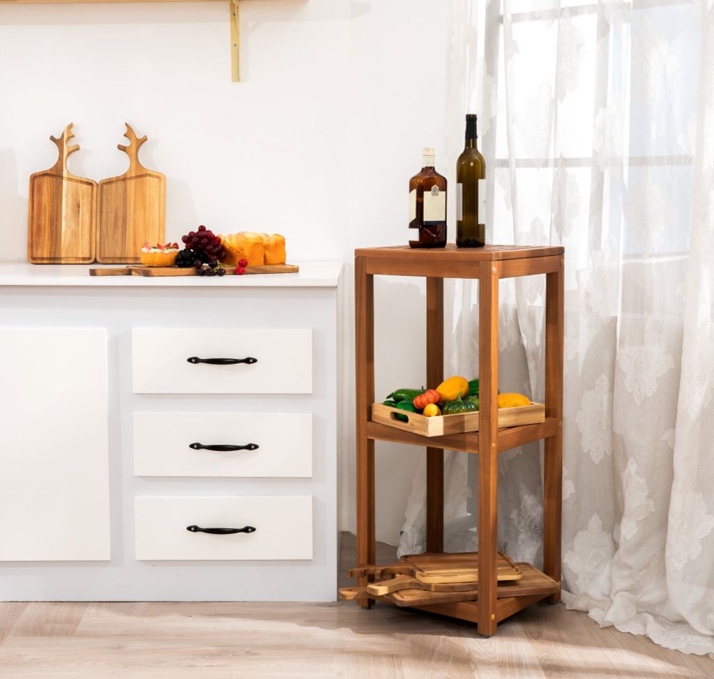 Kệ Góc 3 Tầng - 3-Tier Corner Rack