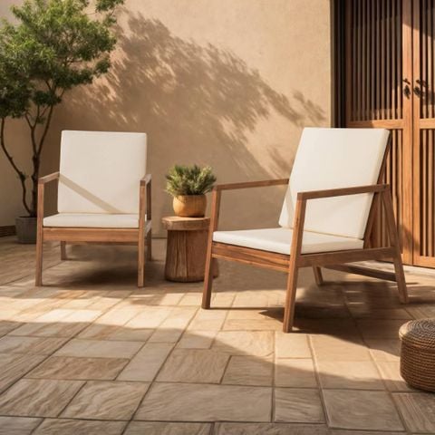  Set 2 Ghế Sofa Đơn Cao Cấp - One Seater Sofa ( Set of 2) 