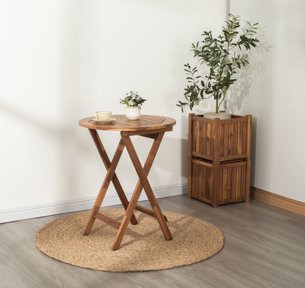 Bàn Tròn Gấp Gọn - Patio Table