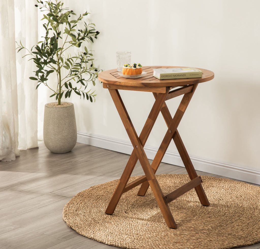 Bàn Tròn Gấp Gọn - Patio Table