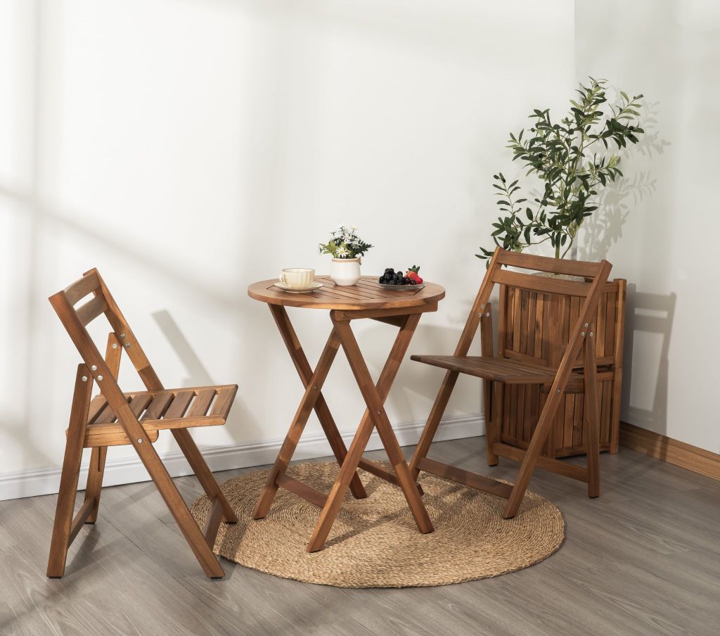 Bàn Tròn Gấp Gọn - Patio Table