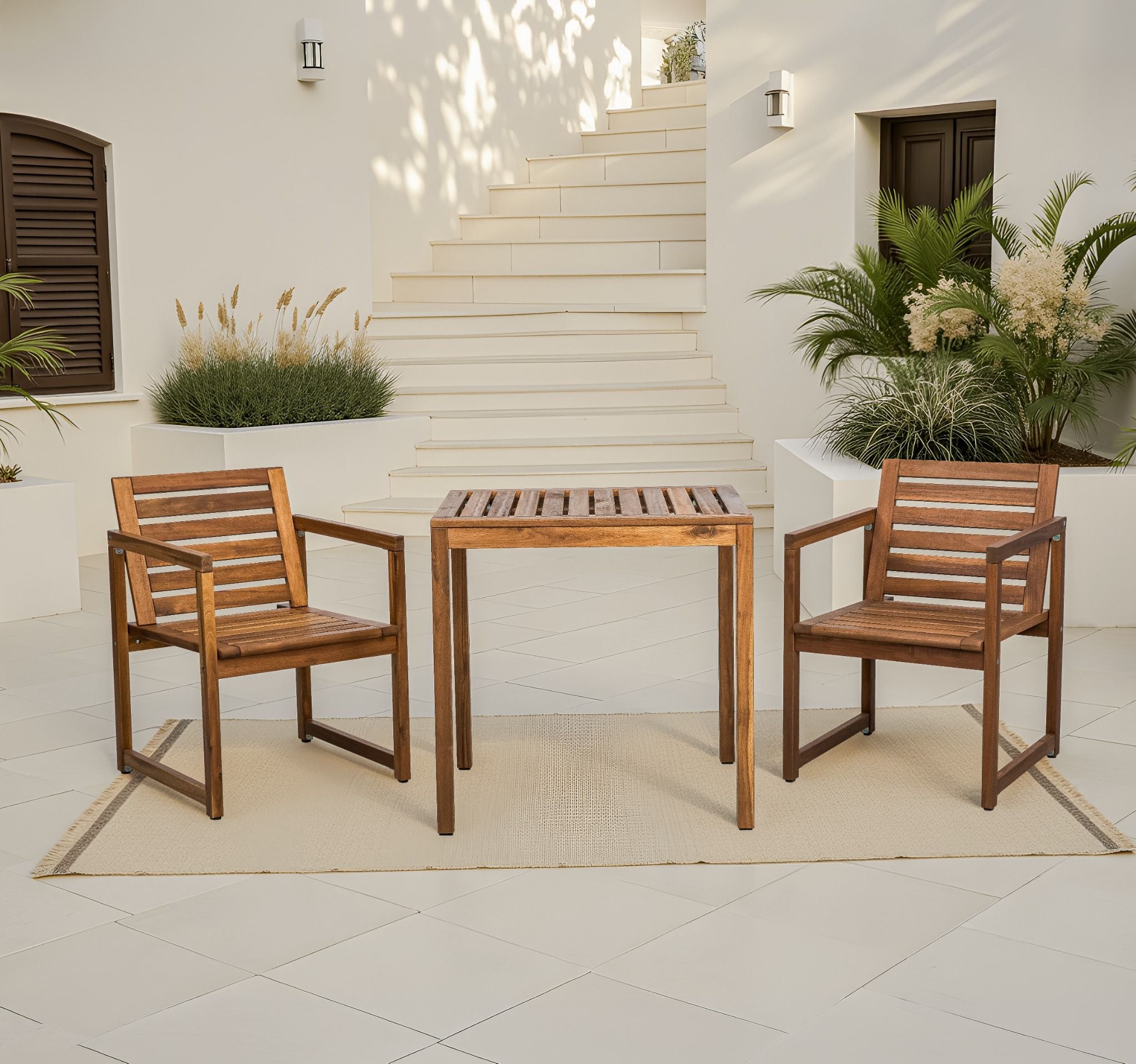  Bộ Bàn Ghế Ăn - Naro Dining Set 