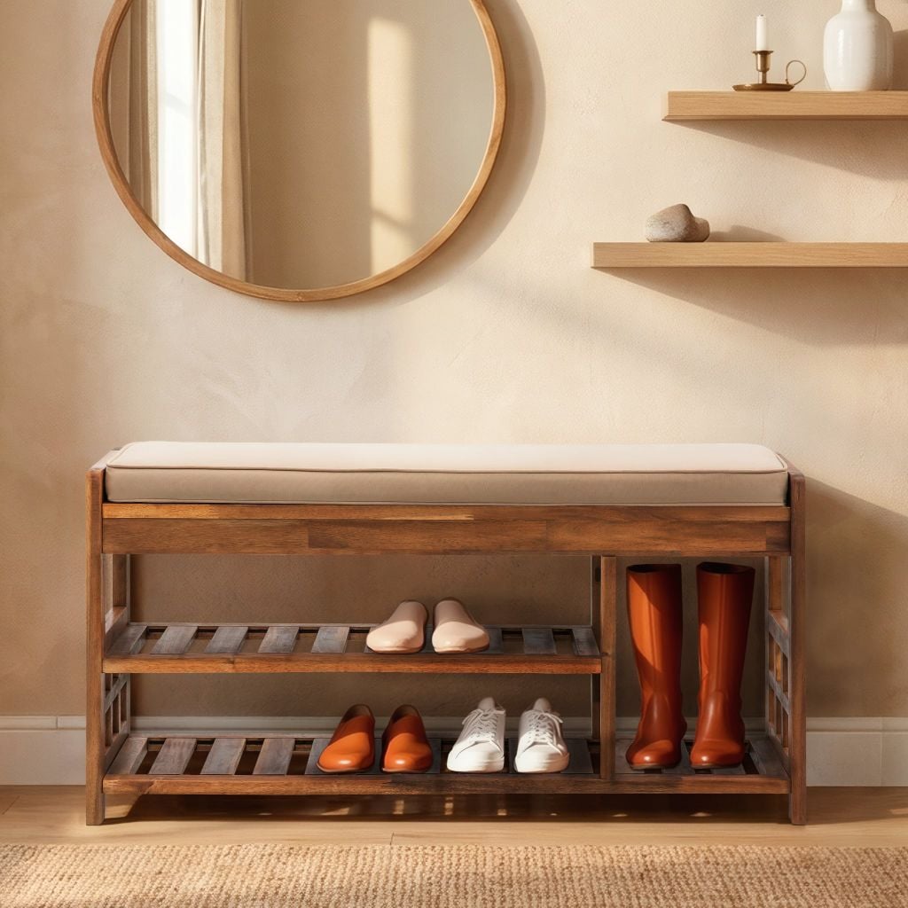 Kệ Giày Dép 2 Tầng - Shoe Bench