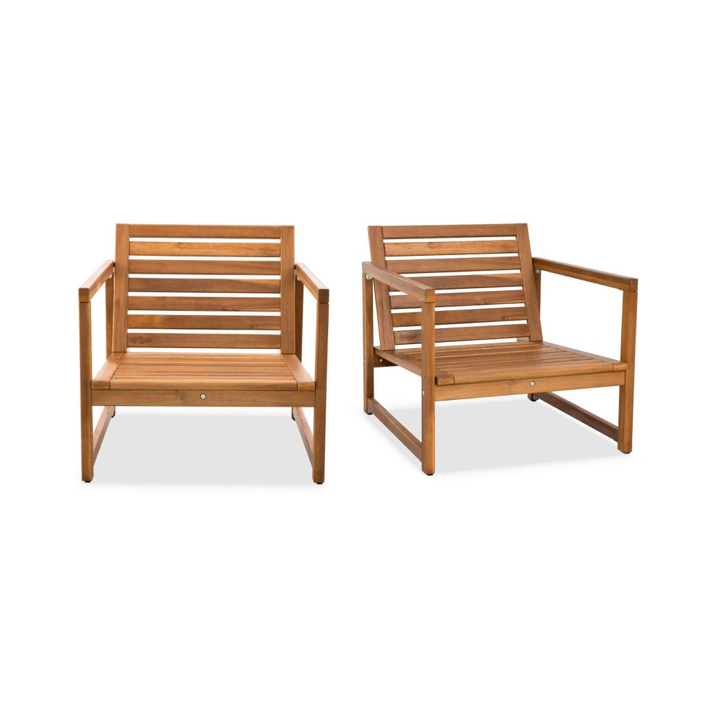 Ghế Thư Giãn - Large Wooden Lounge Chair