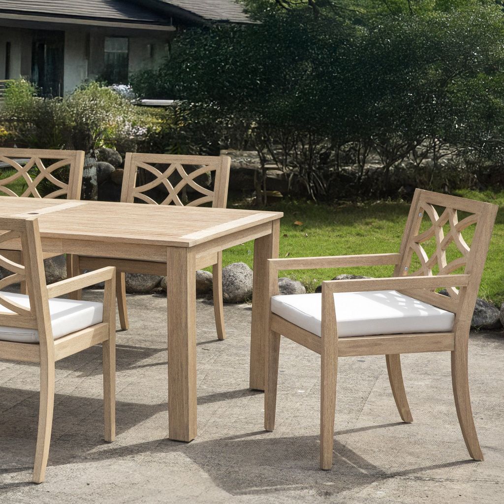 Ghế Tựa Kèm Nệm (Set 2 cái) Ngoài Trời Cao Cấp - Outdoor Dining Chair ( Set of 2)