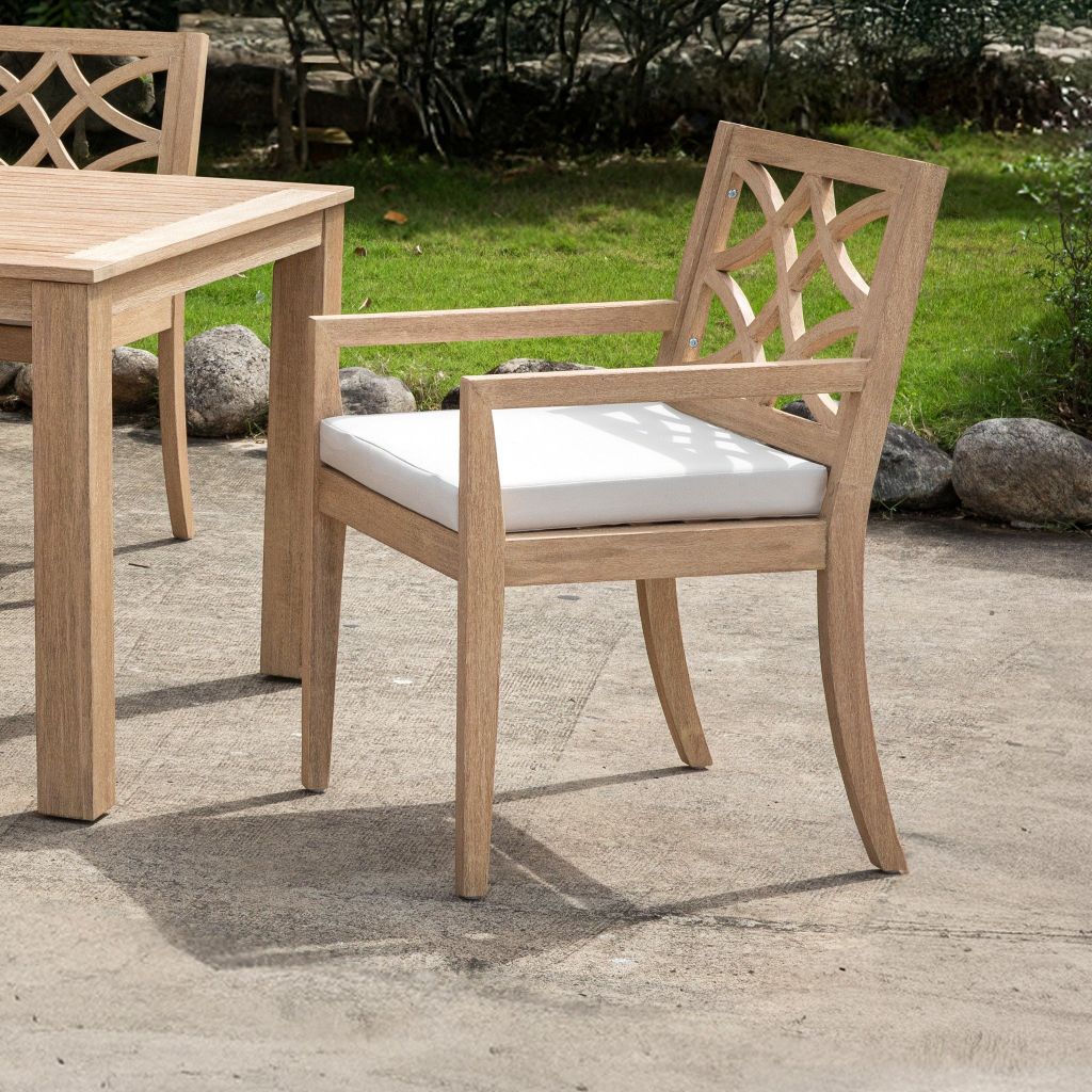 Ghế Tựa Kèm Nệm (Set 2 cái) Ngoài Trời Cao Cấp - Outdoor Dining Chair ( Set of 2)