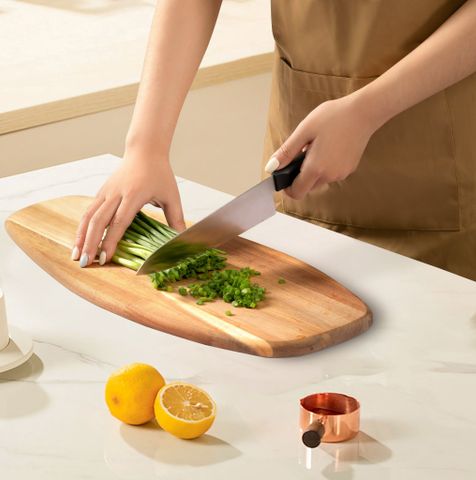  Thớt gỗ Oval - Oval Chopping Board 