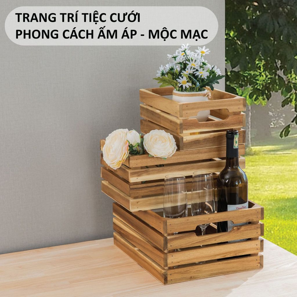Bộ 3 Rổ Đựng Trái Cây - Breylin Fruit Basket