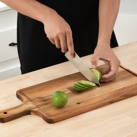  Thớt Gỗ Chữ Nhật Cầm Tay - Rectangle Chopping Board 