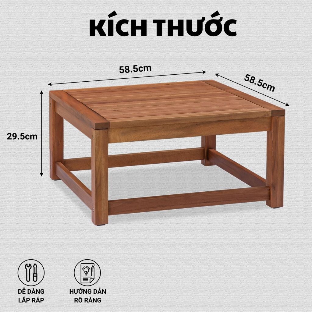 Bàn Trà Thấp - Naro Low Table