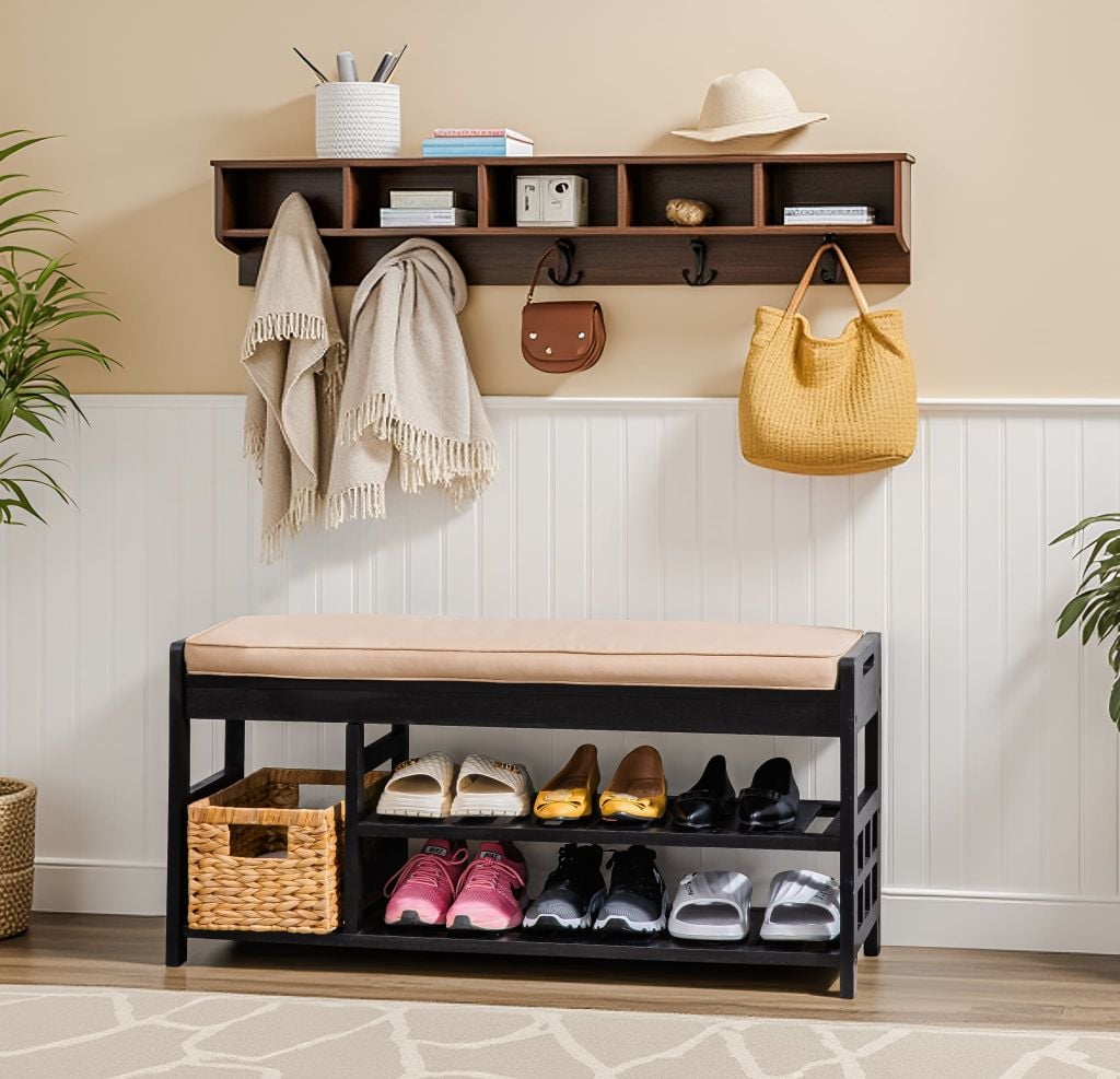 Kệ Giày Dép 2 Tầng - Shoe Bench