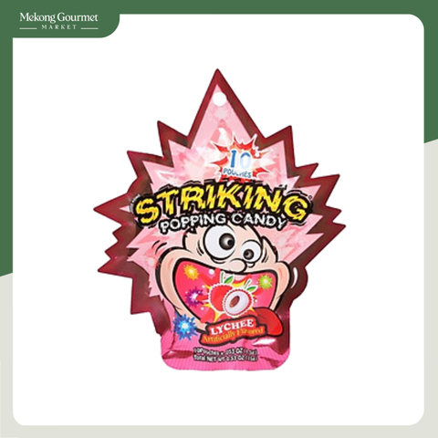 Kẹo Nổ Vị Vải Striking 15g