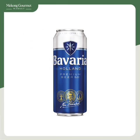 Bia Hà Lan Bavaria Premium Pilsner 5% Lon 500ml