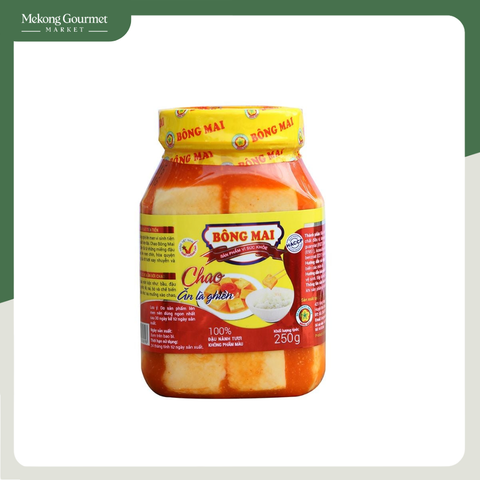 Chao Nhựa Nắp Vàng Bông Mai 250g