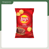Khoai Tây Vị Thăn Bò Nướng Texas Lay’s Wavy 95g