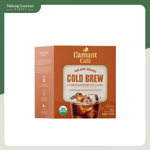 Cà phê Hàm Rồng Organic Cold Brew Lamant 125g