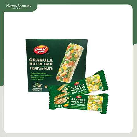 Thanh Granola Phú Quý Dan-D Pak 180g