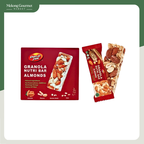 Thanh Granola Hạnh Nhân Dan-D Pak 180g