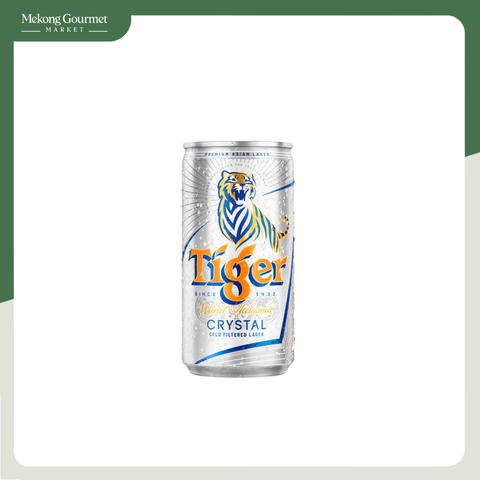 Bia Tiger Crystal Bạc 250ml 4,6%