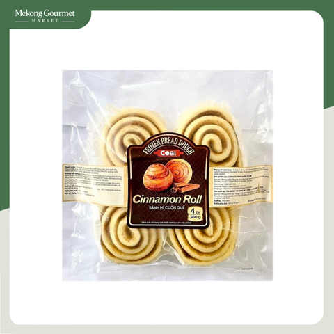 Bánh Mì Cuộn Quế Đông Lạnh Cobi 360g