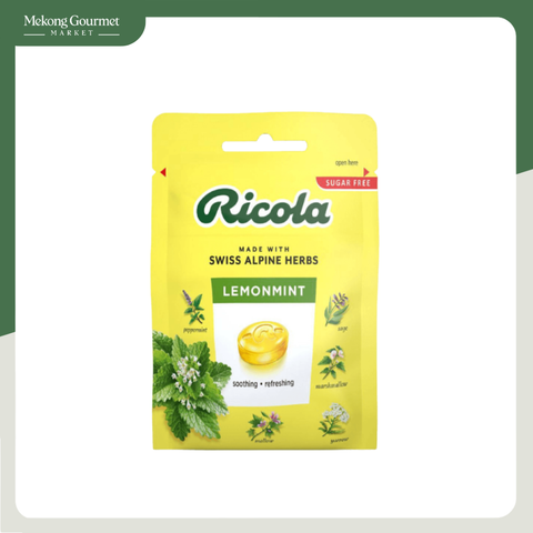 Kẹo Thảo Mộc Chanh Và Bạc Hà Hiệu Ricola 15g
