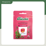 Kẹo Thảo Mộc Ricola Trái Cây Cranberry Không Đường 15g