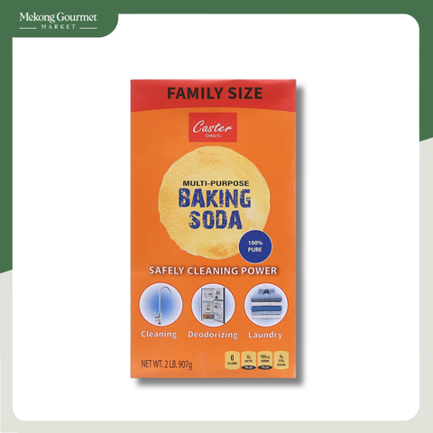 Bột Baking Soda Tinh Khiết Caster Daily (Stherb) 907g