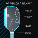  Vợt JOOLA Dash Pickleball Paddle - Bolt Blue 