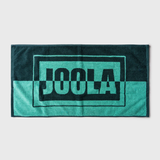  JOOLA Small Wordmark Towel - Club Green/Tropic Tide 
