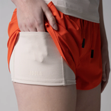  Women's Court 2-in-1 Shorts (Poppy Red/Cam) 