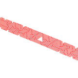  Viền JOOLA Pro V Pickleball Protective Edge Guard Tape - Blaze Red 